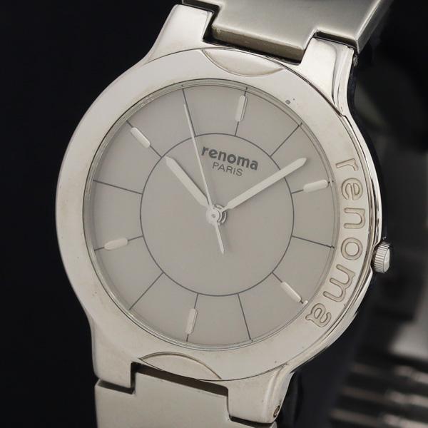 レノマ K070-3 QZ グレー文字盤 メンズ腕時計 KRH 2000000 NSK
