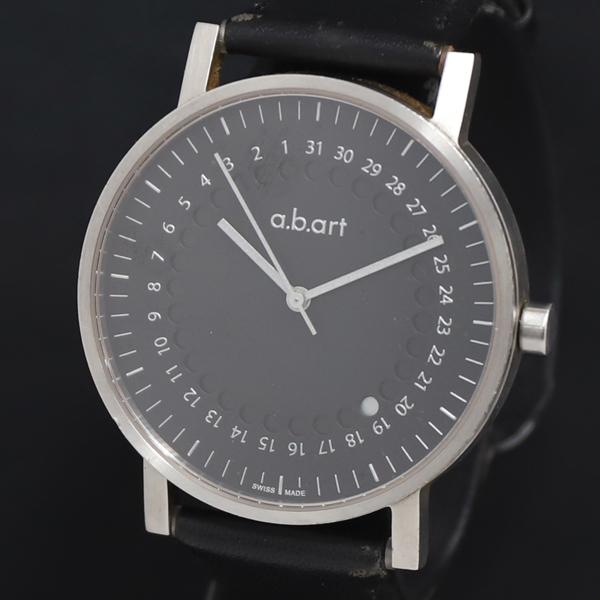 QZ a.b.art 黒文字盤 デイト レディース腕時計 2000000 NSK KRK