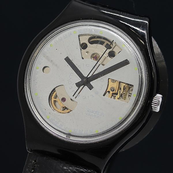 スウォッチ AT/自動巻き ミラー文字盤 メンズ腕時計 2000000 NSK KTS