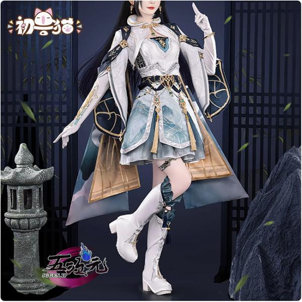 初獸猫　恋と深空　コスプレ　流雲の風　レイ・九黎の司命パートナー時の衣装