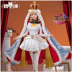 初獣猫　マギアレコード　魔法少女まどか☆マギカ　コスプレ　ホーリーマミ　衣装　※ウィッグ　靴　追加可