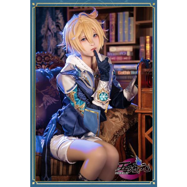 五次元　基萌　原神　コスプレ　ミカ　衣装　※ウィッグ　靴　追加可