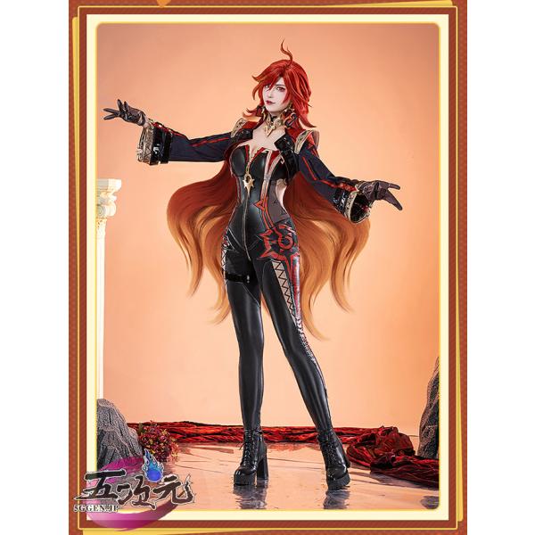 五次元　基萌　原神　コスプレ　マーヴィカ　衣装　※ウィッグ　靴　追加可能