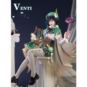 三分妄想　原神　コスプレ　ウェンティ　衣装　リニューアルVer　※ウィッグ　靴　武器　追加可