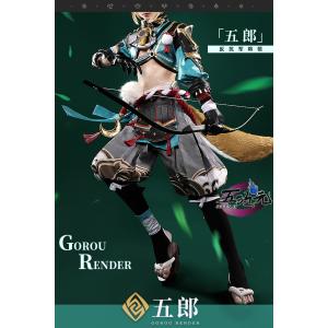 三分妄想　原神　コスプレ　五郎　ゴロー　衣装　※ウィッグ　靴　追加可