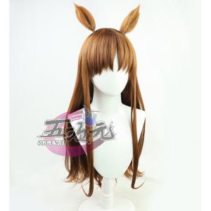ウマ娘 コスプレ ライスシャワー ウィッグ 耳 セット : 五次元 - 通販