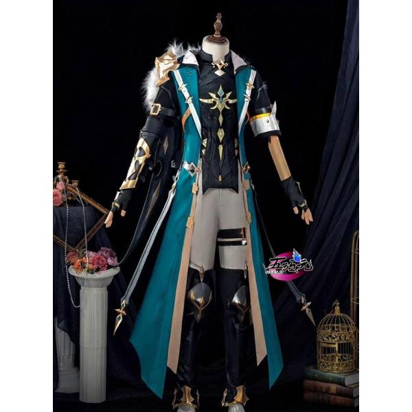 五次元　原神　コスプレ　ファルカ　衣装　※ウィッグ　靴　追加可能