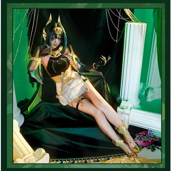 五次元　原神　コスプレ　ネフェル　衣装　※ウィッグ　靴　つけまつげ　追加可能