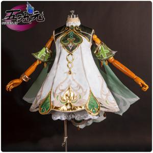 五次元 原神 コスプレ 夜蘭 静謐の饗宴 スキン衣装 ※ウィッグ 靴