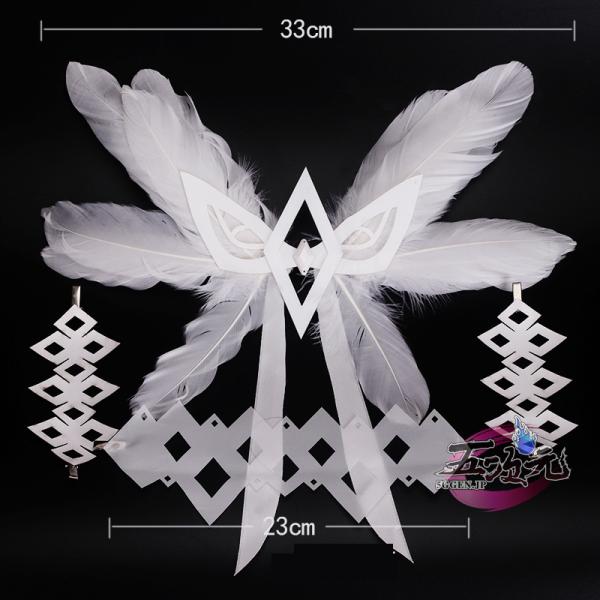 五次元　原神　コスプレ　ファデュイ    少女　髪飾り  道具　