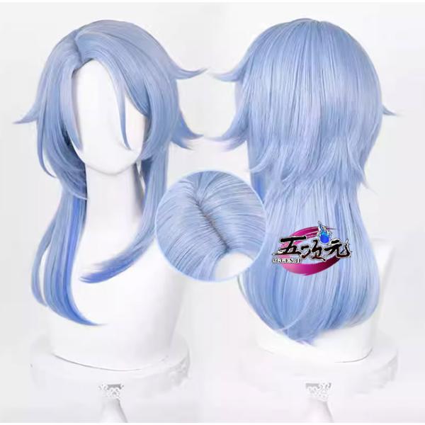 原神　コスプレ　神里綾人 　ウイッグ