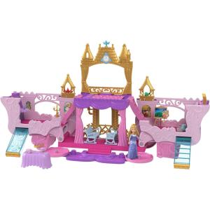 HWX17ディズニープリンセス　ピンクのおしろ ばしゃがおしろにへんしん!