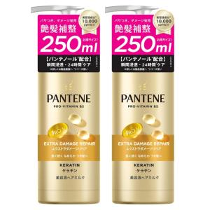 パンテーン インテンシブヴィタミルク エクストラダメージリペア 洗い流さないトリートメント 250mL 2個 セット ピーアンドジー プロビタミン処方 ヘアケア 髪