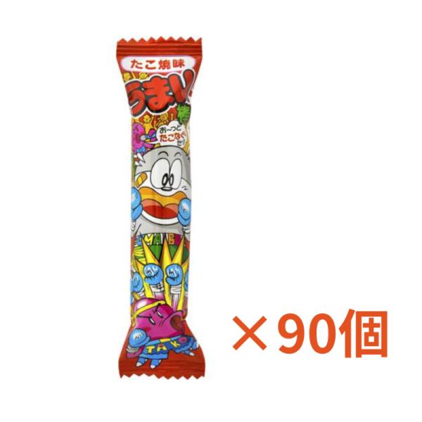 【3袋90本入】うまい棒 たこ焼き味 セット お菓子 駄菓子 お菓子 おやつ 大容量 お徳用パック ...