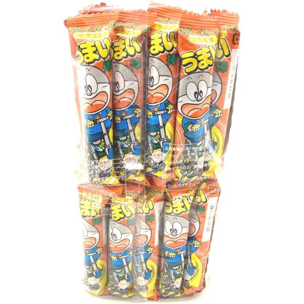 【1袋30本入】うまい棒 サラミ味 サラミ セット お菓子 駄菓子 おやつ 大容量 お徳用パック ま...