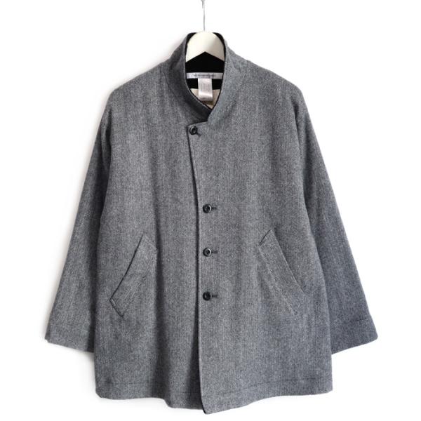 EEL Products（イール プロダクツ）ノベム ジャケット（ミディアムグレー ヘリンボーン）