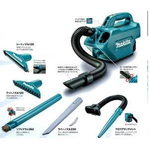 Makita マキタ　充電式クリーナー　CL184DZ マキタ（makita） 掃除機 CL184DZ 充電式クリーナー 紙パック式 18V