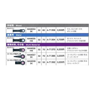 マキタ(makita)　A-71364　カットソーMAM005HM(金属用)　マルチツール用替刃