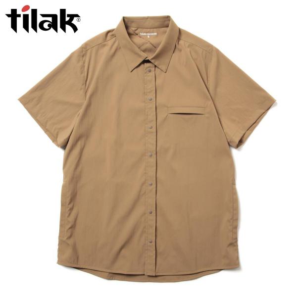 20％OFF ティラック ナイトシャツショートスリーブ カジュアルシャツ tilak Knight ...