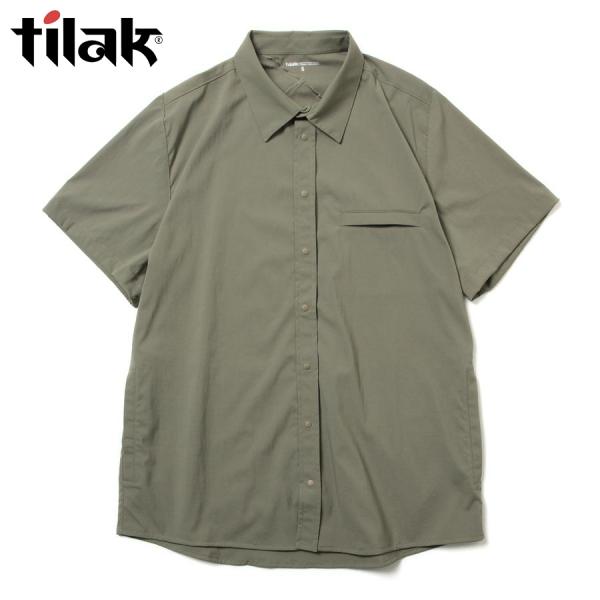 20％OFF ティラック ナイトシャツショートスリーブ カジュアルシャツ tilak Knight ...