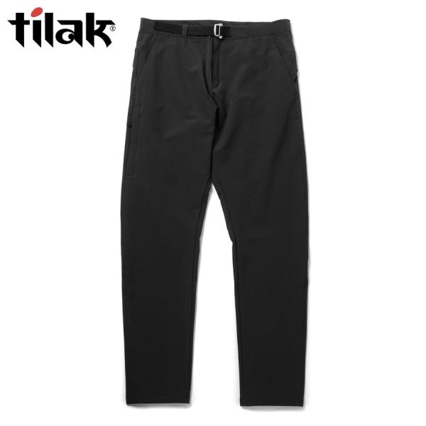 ポイント10% ティラック モンクパンツ ブラック ストレッチパンツ 撥水 速乾 tilak Mon...