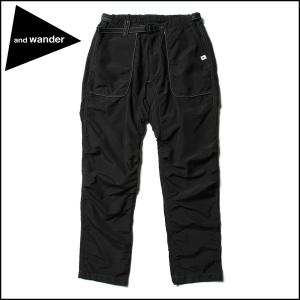 and wander（アンドワンダー） ポイント10% UVカットストレッチパンツ