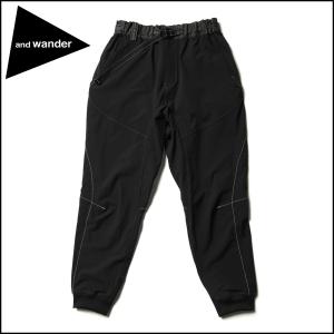 and wander（アンドワンダー） ポイント10% UVカットストレッチパンツ