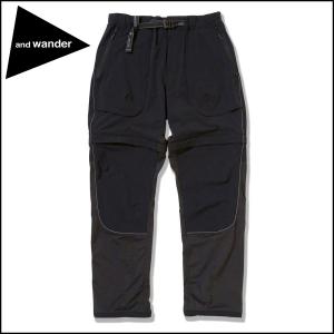 and wander（アンドワンダー） ポイント10% UVカットストレッチパンツ