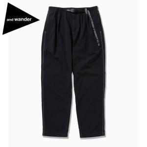 and wander（アンドワンダー） ポイント10% UVカットストレッチパンツ