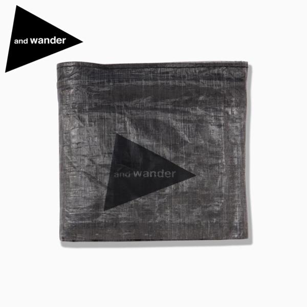 ポイント10% アンドワンダー ウルトラライト ウォレット ウィズ ダイニーマ 財布 防水 チャコー...