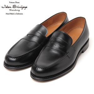 20％OFF ジャランスリワヤ レザー 革靴 ビジネスシューズ カーフレザー JALAN SRIWIJAYA コインローファー Calf Black 98998-BK