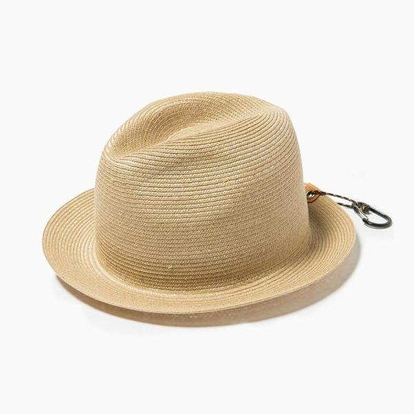 ポイント10% and wander / アンドワンダー・braid hat・Beige・AW-AA...