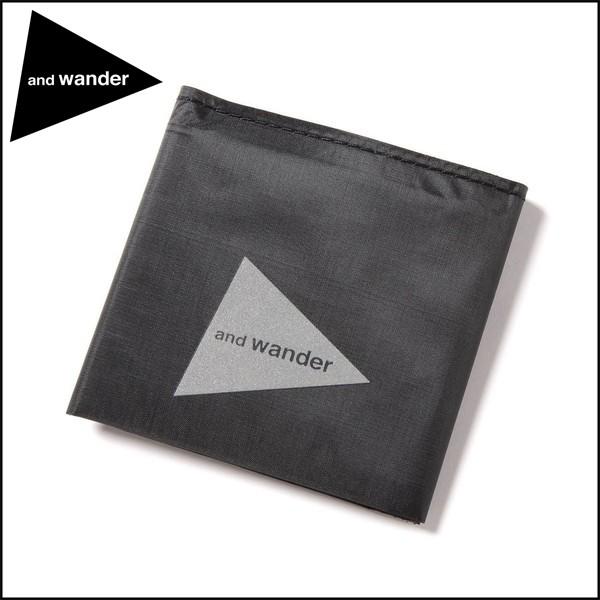 ポイント10% アンドワンダー ハイブリッドキューベンファイバーウォレット 財布 ウォレツト and...