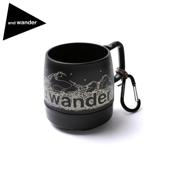 ポイント10% アンドワンダー ダイネックス コラボ マグカップ コップ and wander DI...