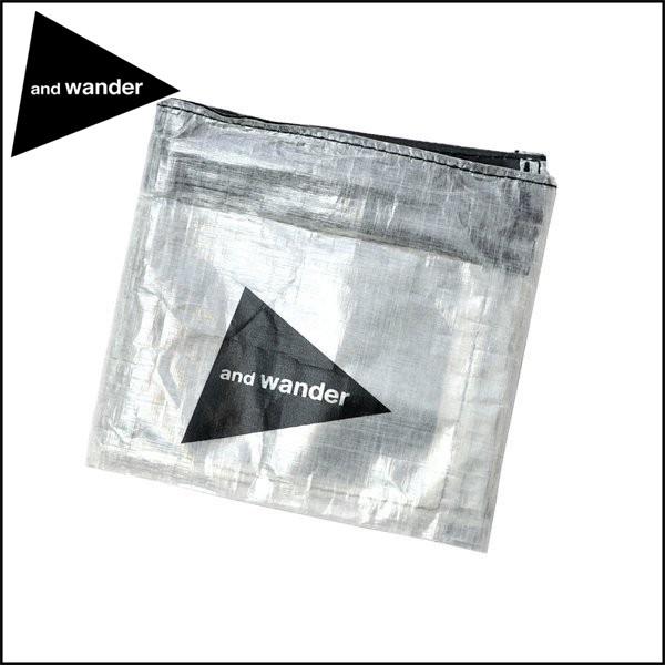 ポイント10% アンドワンダー キューベンファイバーウォレット 防水 and wander cube...
