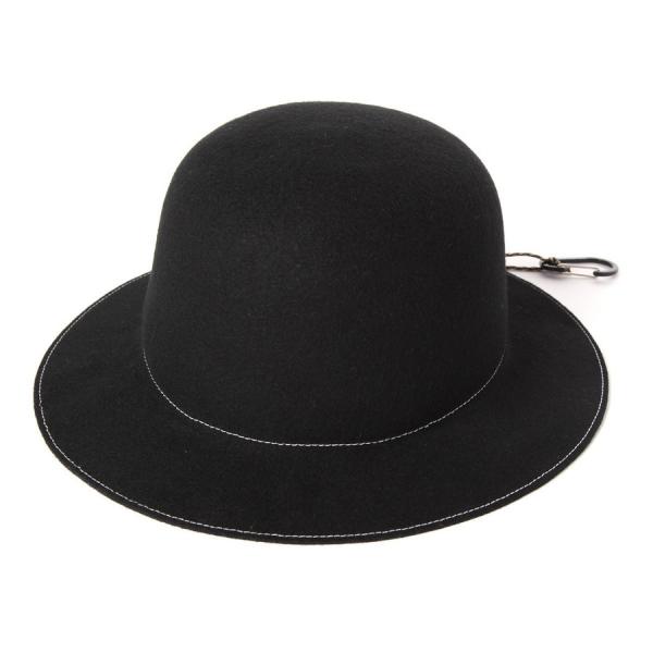 ポイント10% and wander / アンドワンダー・wool felt hat・Black・A...
