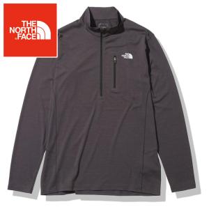 20％OFF ザ ノース フェイス ロングスリーブフラッシュドライ3Dジップアップ ミックスチャコール THE NORTH FACE L/S FLASHDRY 3D Zip Up ZCNT12201-ZC