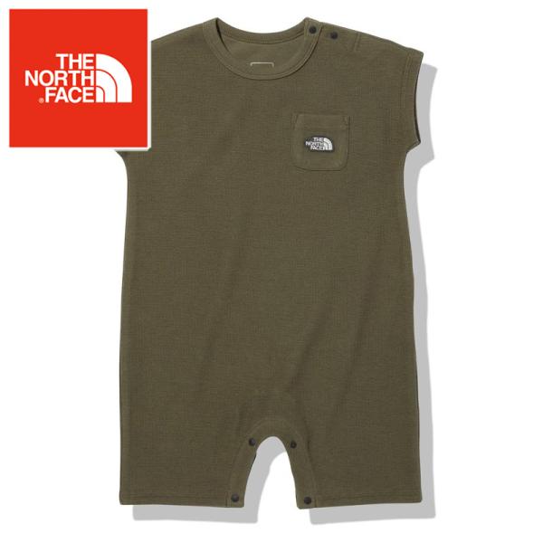ポイント10% ザ ノース フェイス ベビー ラッチパイルロンパース オーガニックコットン THE ...