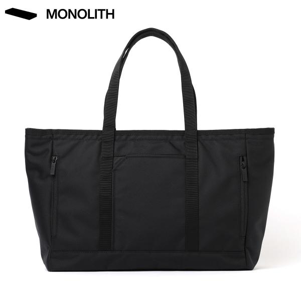 モノリス トート プロ ワイド ブラック 通勤 出張 旅行 機内持ち込み 男女兼用 PC収納 16イ...