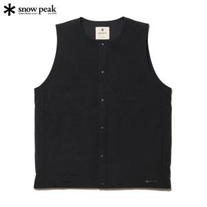 ポイント10% スノーピーク フレキシブルインサレーテッドベスト 中綿ベスト 撥水 軽量 snow peak Flexible Insulated Vest Black SW-24SU004-BK