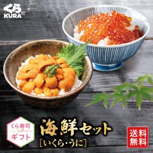 6/15まで 父の日ギフト10％OFFクーポン くら寿司ギフト 海鮮セット [A:いくら60g×2・うに100g] 送料無料 プレゼント 御祝 贈答 のし対応 ギフトBOX｜くら寿司 Yahoo!ショッピング店