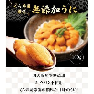 くら寿司 うに 100g 四大添加物無添加 ミ...の詳細画像1