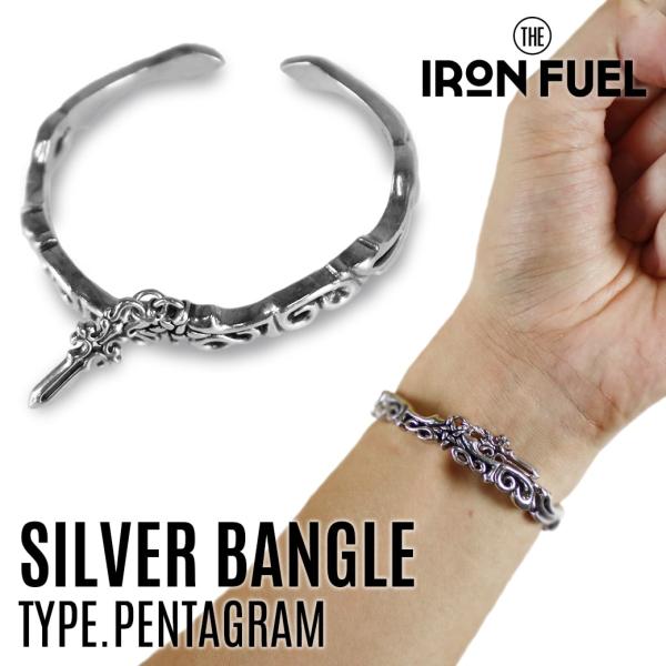 バングル シルバー ペンタグラム｜SILVER BANGLE TYPE.PENTAGRAM｜IRON...