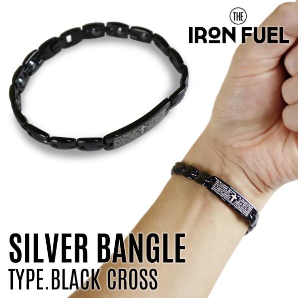 バングル シルバー ブラッククロス｜SILVER BANGLE TYPE.BLACK CROSS｜I...