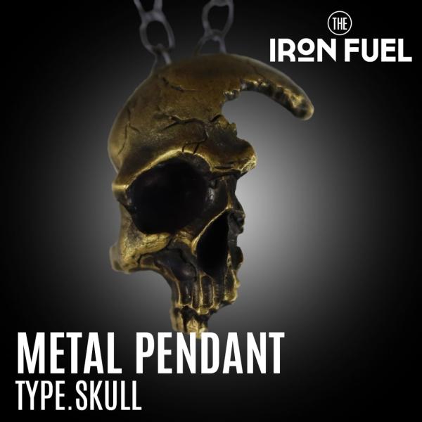 ペンダント スカル｜METAL PENDANT TYPE.SKULL｜IRON FUEL レトロ 骸...
