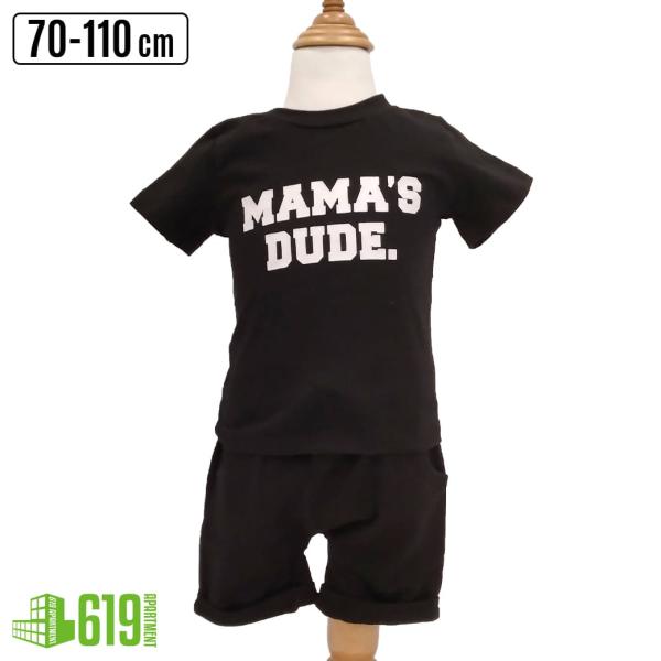 【処分価格・売りつくし】［半袖］ セットアップ MAMA’S DUDE 【ママの男】 子供服 キッズ...