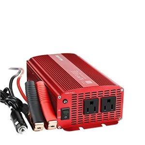 BESTEK インバーター 1000W カー パワー チャージャー DC 12V to AC 100V 50Hz/60Hz 高出力 ハイパワー 定格の商品画像