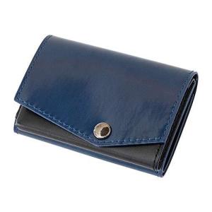 小さい財布 abrAsus アドバンレザー エディション (ブルー) - 最
