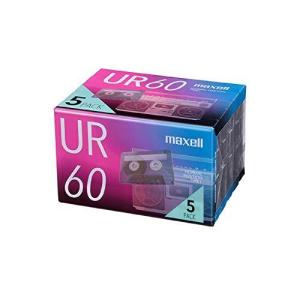 マクセル 録音用カセットテープ 60分 5巻 URシリーズ UR-60N 5Pの商品画像