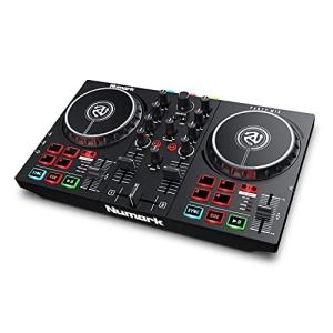 Numark DJコントローラー LEDライト搭載 初心者向け Serato DJ Lite djay Pro AI対応 iOS ストリーミング DJの商品画像